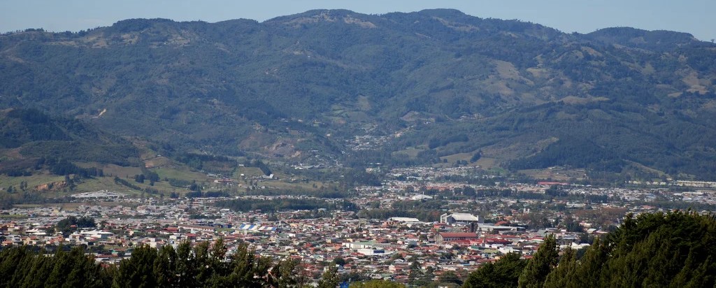 The city of Cartago, Costa Rica