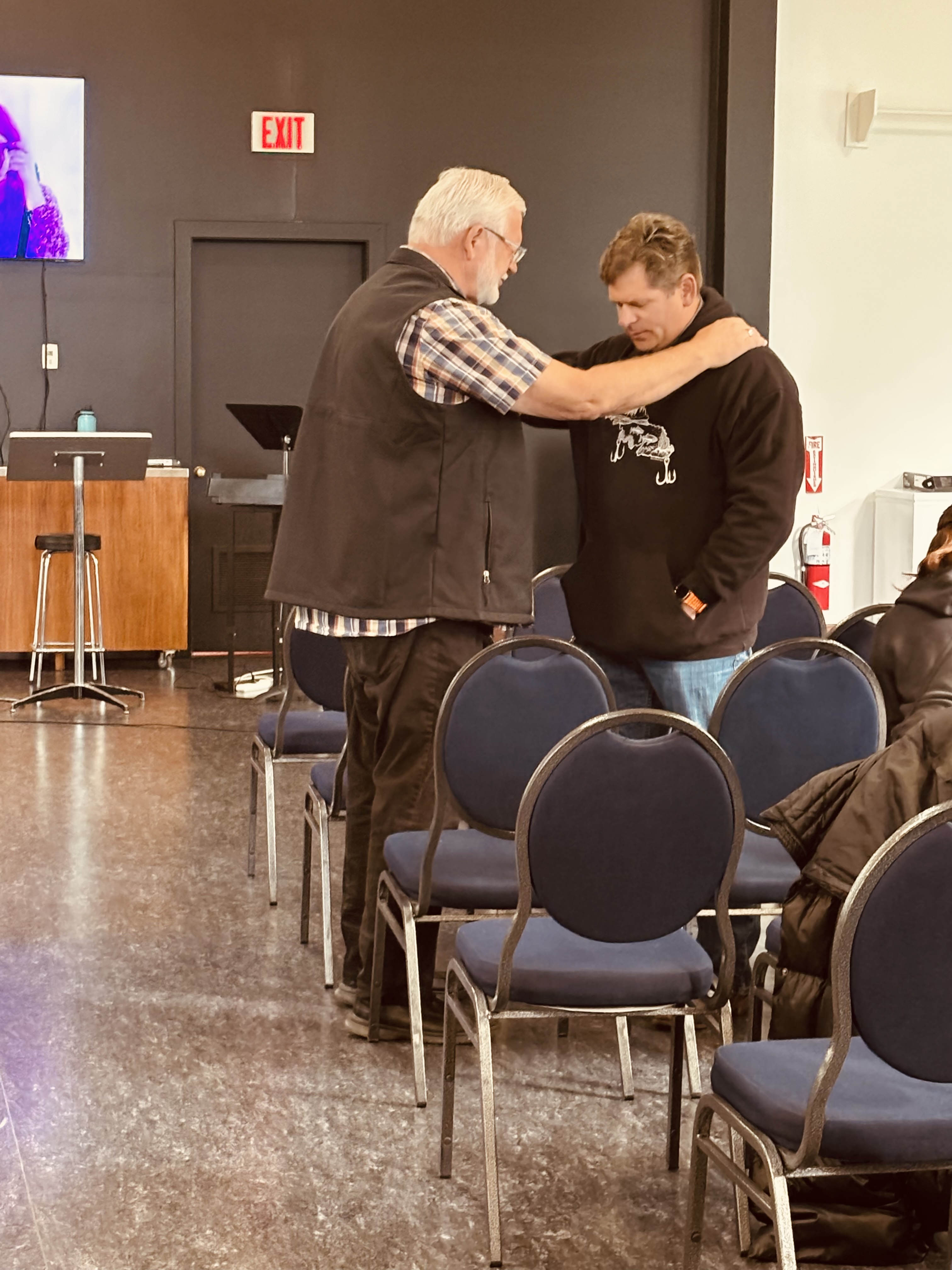 Ministry in action at Warburg Revival Center